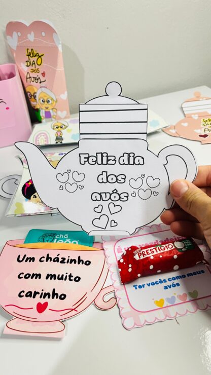 Combo Painel + Lembrancinhas Dia dos Avós - Imagem 6