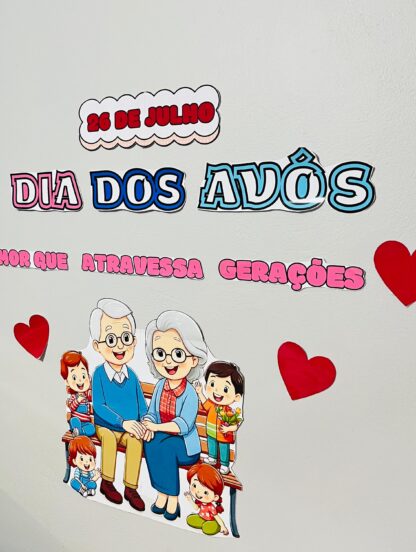 Combo Painel + Lembrancinhas Dia dos Avós - Imagem 4
