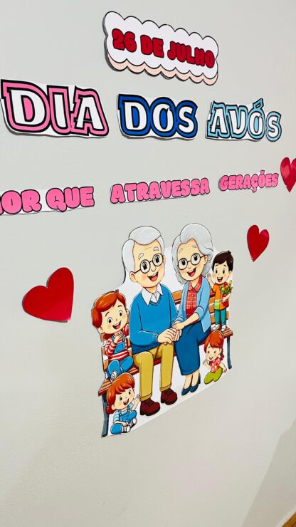 Combo Painel + Lembrancinhas Dia dos Avós - Imagem 2