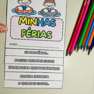 Flipbook Minhas Férias – Guardando memórias com carinho!