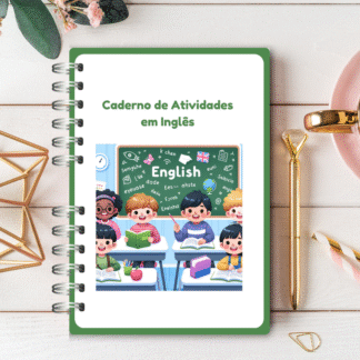 Caderno de atividades em Inglês