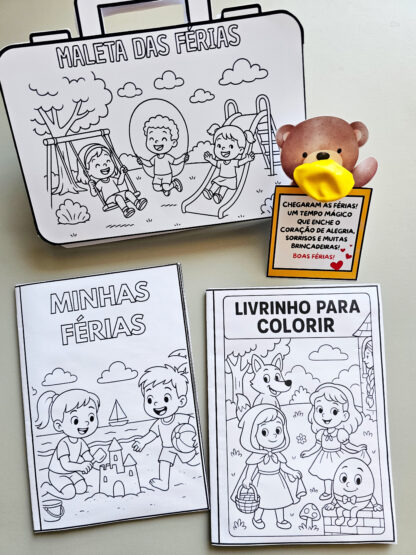 Kit maleta das férias