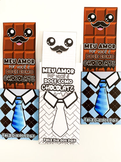 Cartão Dia dos Pais Chocolate - Imagem 4