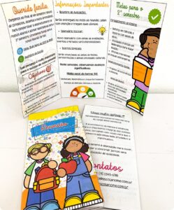 Folder Reunião de Pais Editável