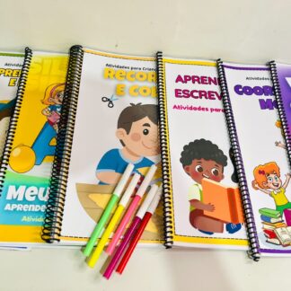 Combo 7 Apostilas de Alfabetização
