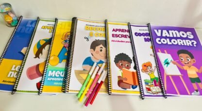 Combo 7 Apostilas de Alfabetização