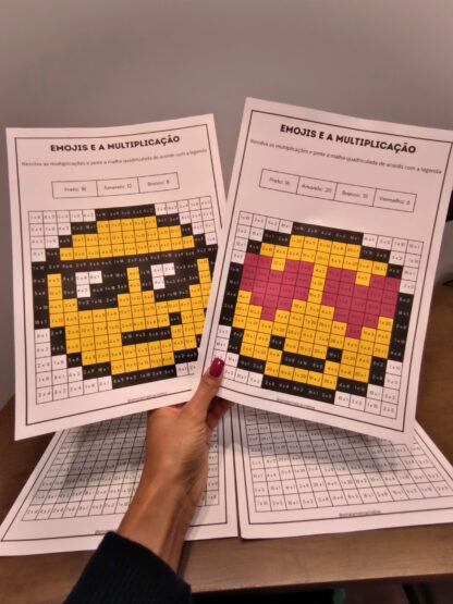 EMOJIS E A MULTIPLICAÇÃO