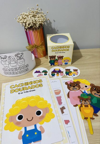 Cachinhos Dourados e os Três Ursos – Atividades Interativas para a Educação Infantil - Imagem 2