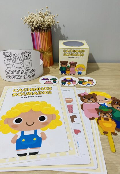 Cachinhos Dourados e os Três Ursos – Atividades Interativas para a Educação Infantil - Imagem 3