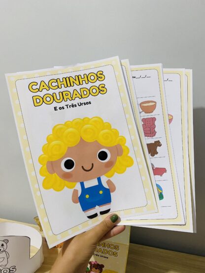 Cachinhos Dourados e os Três Ursos – Atividades Interativas para a Educação Infantil - Imagem 4