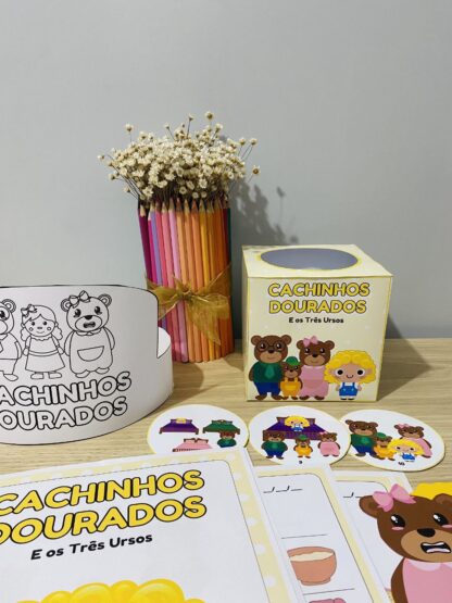 Cachinhos Dourados e os Três Ursos – Atividades Interativas para a Educação Infantil - Imagem 6