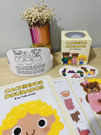 Cachinhos Dourados e os Três Ursos – Atividades Interativas para a Educação Infantil - Imagem 9