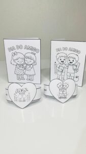 Kit Dia do Amigo – Cartões e Lembrancinhas