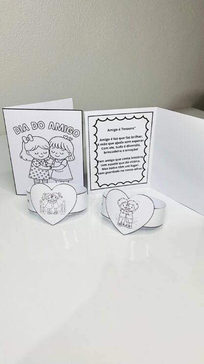 Kit Dia do Amigo – Cartões e Lembrancinhas - Imagem 8
