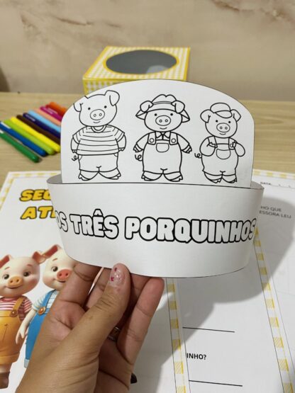 História na Caixa – Os Três Porquinhos - Imagem 8