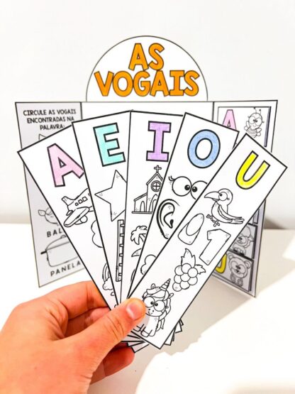 Lapbook das Vogais – Aprendizado Lúdico e Significativo - Imagem 5