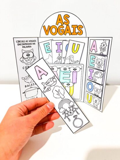Lapbook das Vogais – Aprendizado Lúdico e Significativo - Imagem 8