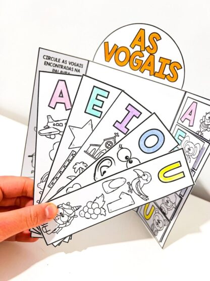 Lapbook das Vogais – Aprendizado Lúdico e Significativo - Imagem 10