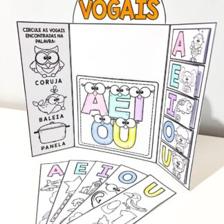 Lapbook das Vogais – Aprendizado Lúdico e Significativo