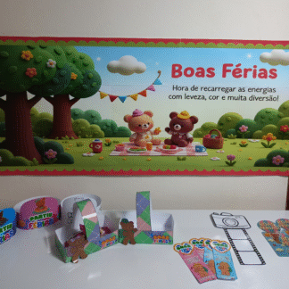 Kit Férias Ursinhos – Um Encanto de Despedida!
