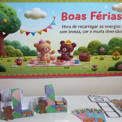 Kit Férias Ursinhos – Um Encanto de Despedida! - Imagem 2