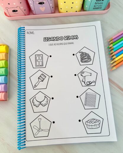 APOSTILA DE ATIVIDADES PARA TRABALHAR RIMAS - Imagem 3