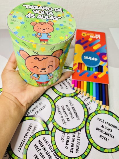 Desafio de volta as aulas na lata