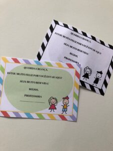 Kit com 6 Modelos de Cartões Pedagógicos – Fortaleça a Conexão na Escola!