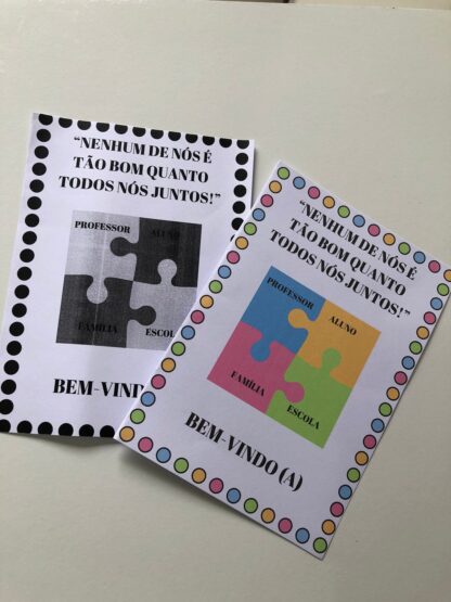Kit com 6 Modelos de Cartões Pedagógicos – Fortaleça a Conexão na Escola! - Imagem 8