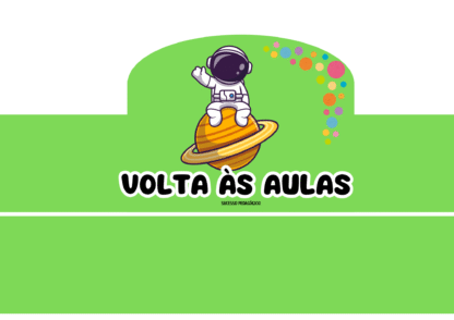 Mini kit volta às aulas astronauta - Imagem 4