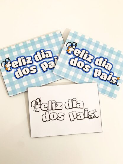 Cartão Dia dos Pais – Tema: Melhor Pai do Mundo - Imagem 3