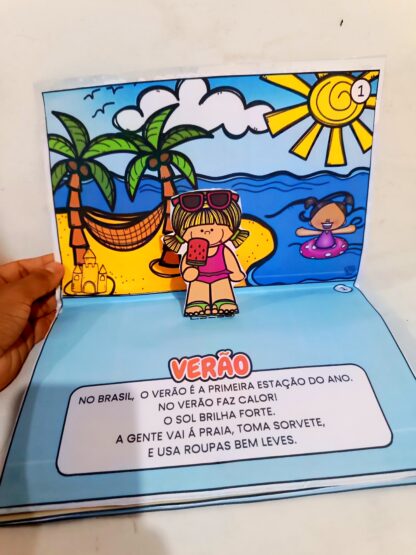 Livro 3d As 4 estações do ano - Imagem 6