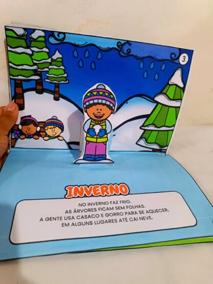 Livro 3d As 4 estações do ano - Imagem 5