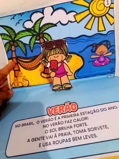 Livro 3d As 4 estações do ano - Imagem 2
