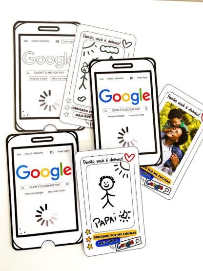 Cartão Dia dos Pais – Tema Google - Imagem 2