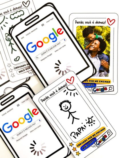 Cartão Dia dos Pais – Tema Google - Imagem 4