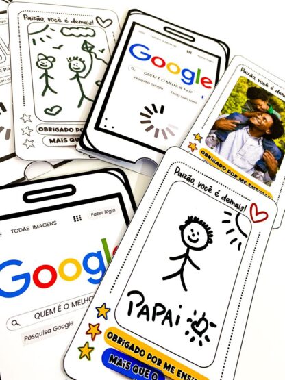 Cartão Dia dos Pais – Tema Google - Imagem 7