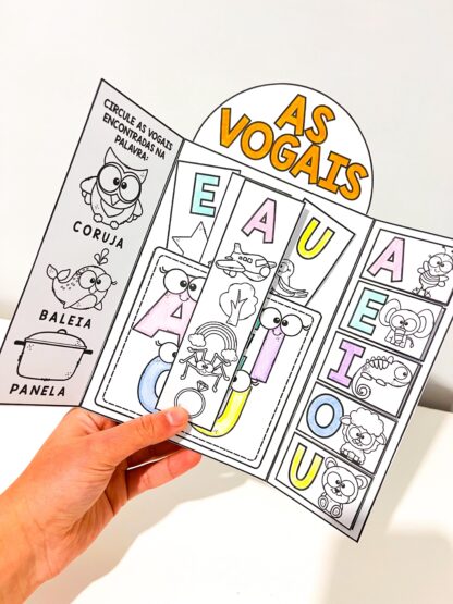 Lapbook das Vogais - Imagem 3