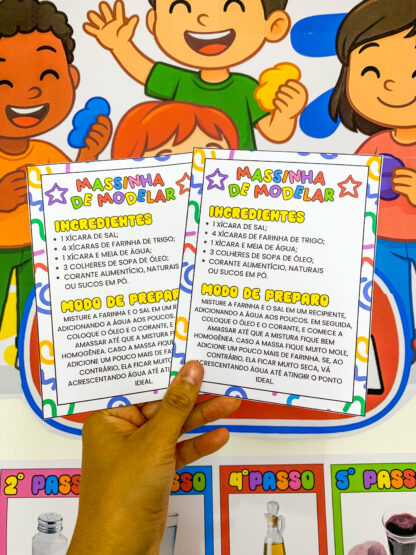 KIT OFICINA DE MASSINHA – DIVERSÃO GARANTIDA NA SUA COLÔNIA DE FÉRIAS! - Imagem 4
