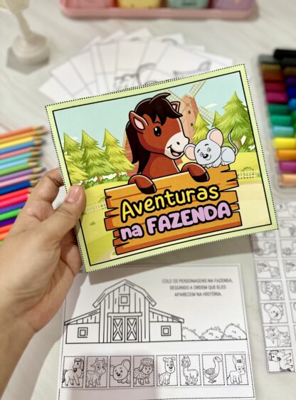 Livro interativo Aventuras na Fazenda - Imagem 5