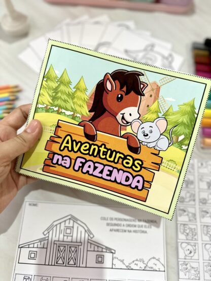 Livro interativo Aventuras na Fazenda - Imagem 6
