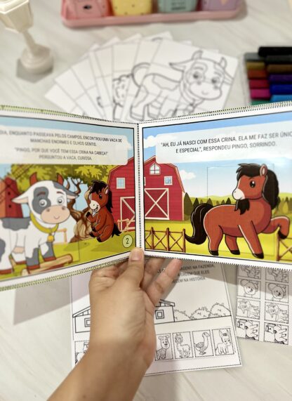 Livro interativo Aventuras na Fazenda - Imagem 8