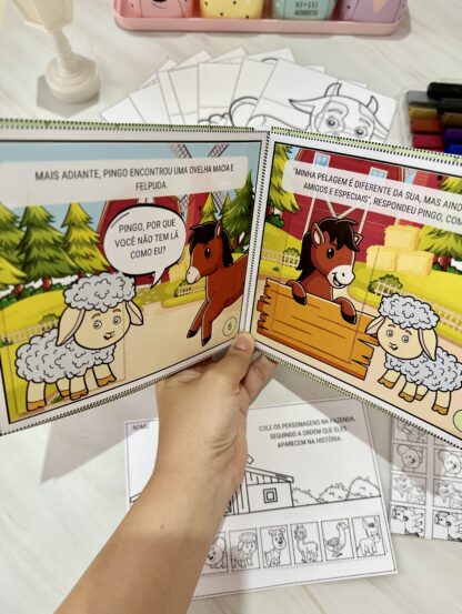 Livro interativo Aventuras na Fazenda - Imagem 10