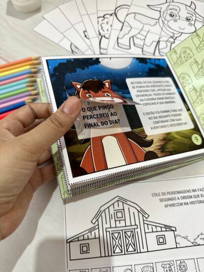 Livro interativo Aventuras na Fazenda - Imagem 12