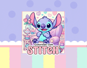 Livro para Colorir Lilo Stitch