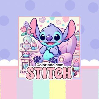 Livro para Colorir Lilo Stitch
