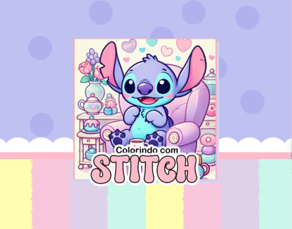 Livro para Colorir Lilo Stitch