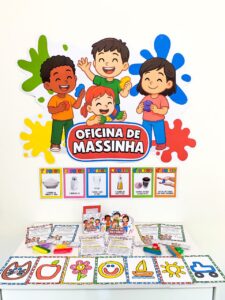 Kit Oficina de Massinha – Diversão Garantida na Sua Colônia de Férias!