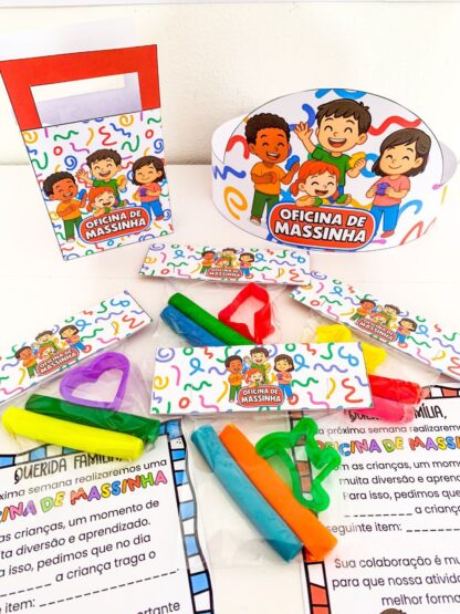 Kit Oficina de Massinha – Diversão Garantida na Sua Colônia de Férias! - Imagem 5