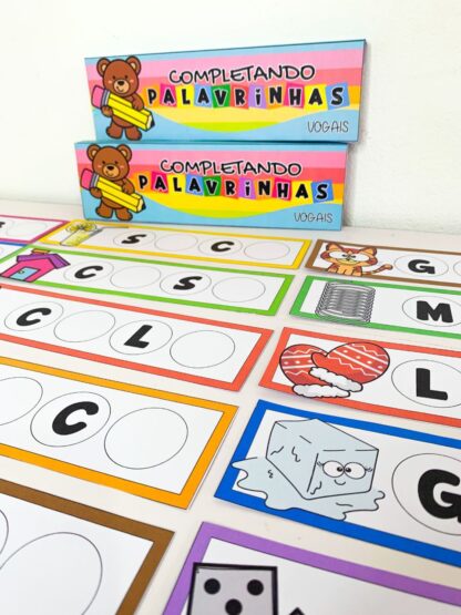 Completando Palavrinhas - Vogais - Imagem 3